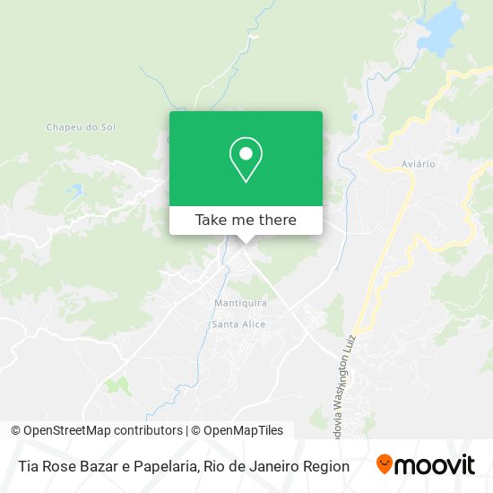 Tia Rose Bazar e Papelaria map