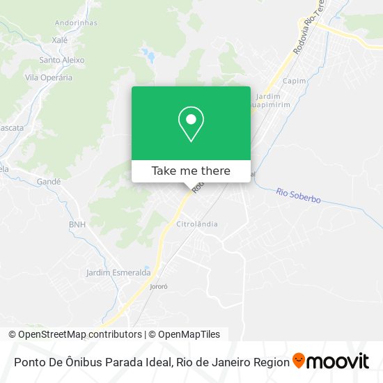 Ponto De Ônibus Parada Ideal map