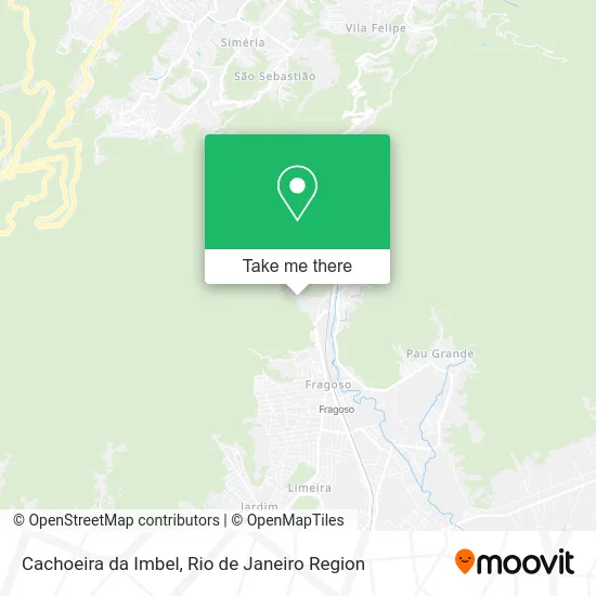 Cachoeira da Imbel map