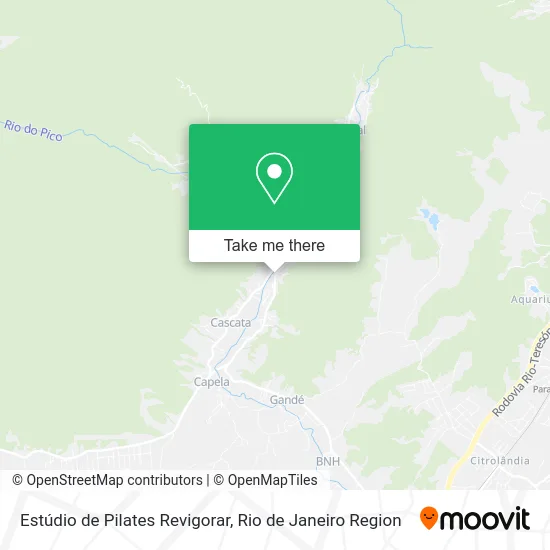Estúdio de Pilates Revigorar map