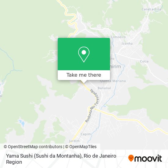 Yama Sushi (Sushi da Montanha) map