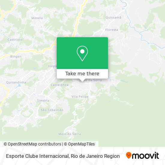 Esporte Clube Internacional map