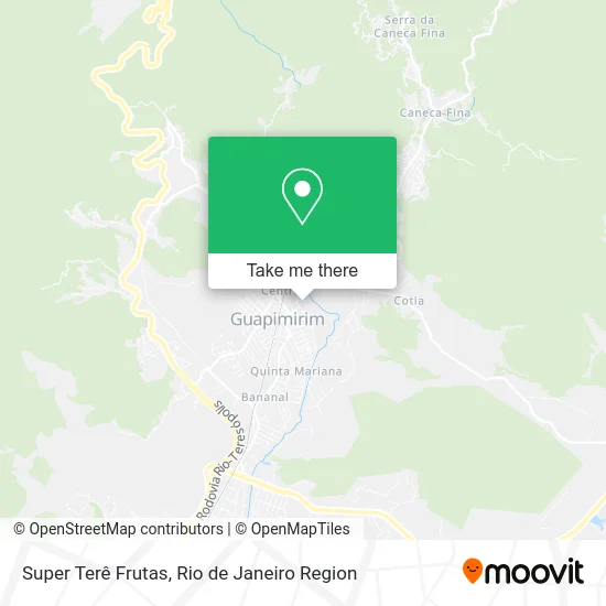 Super Terê Frutas map