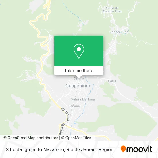 Sítio da Igreja do Nazareno map