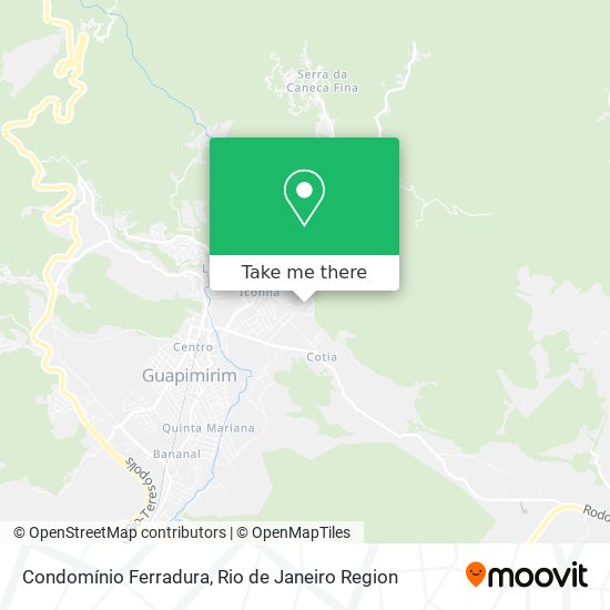 Condomínio Ferradura map