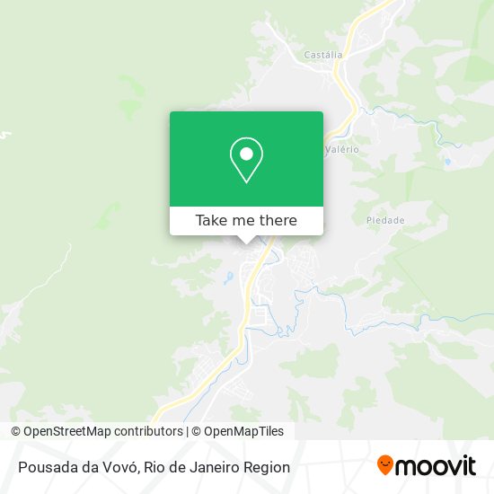 Pousada da Vovó map