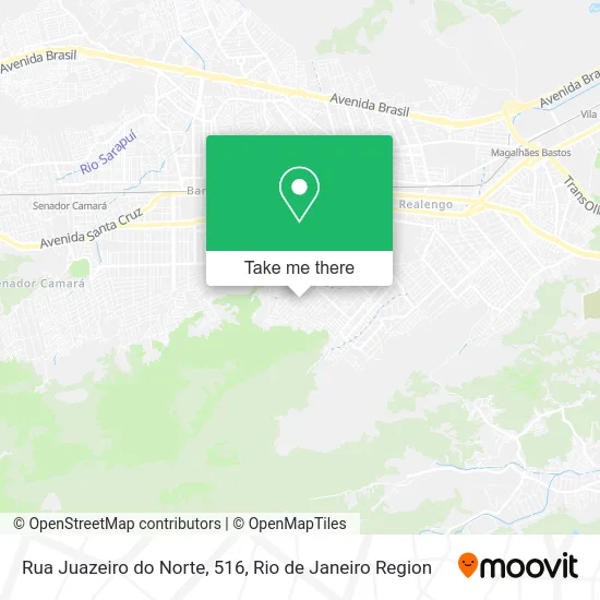 Rua Juazeiro do Norte, 516 map