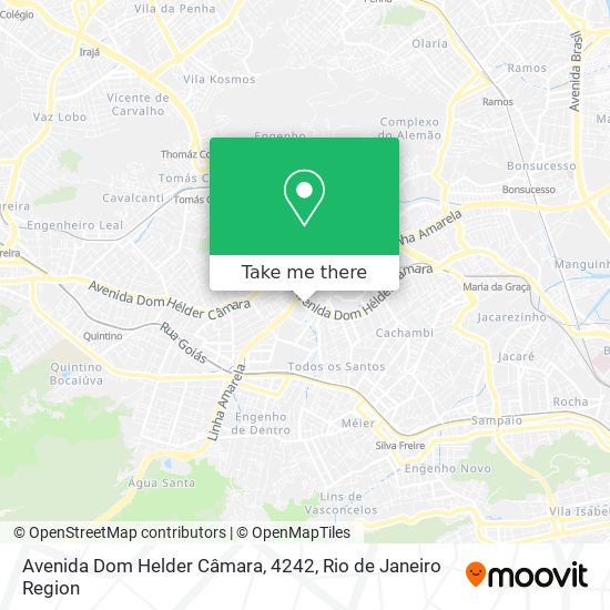 Mapa Avenida Dom Helder Câmara, 4242