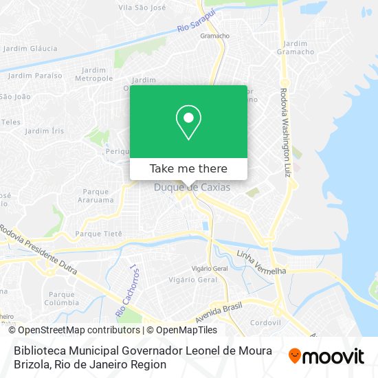 Biblioteca Municipal Governador Leonel de Moura Brizola map