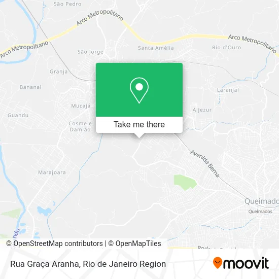 Rua Graça Aranha map