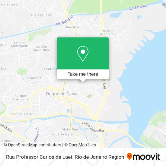Rua Professor Carlos de Laet map