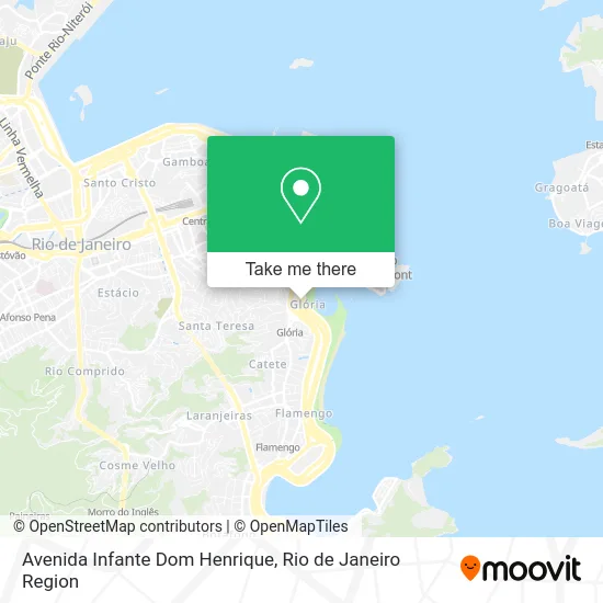 Avenida Infante Dom Henrique map