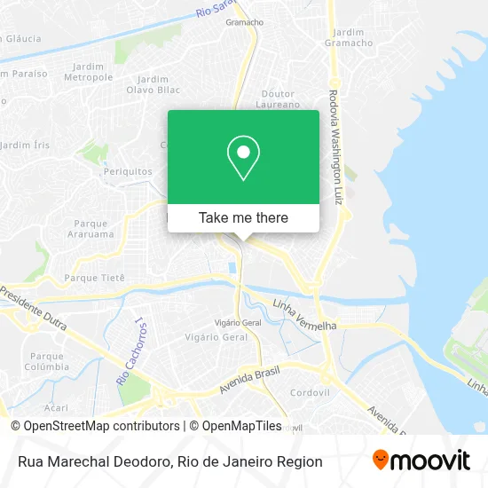 Rua Marechal Deodoro map