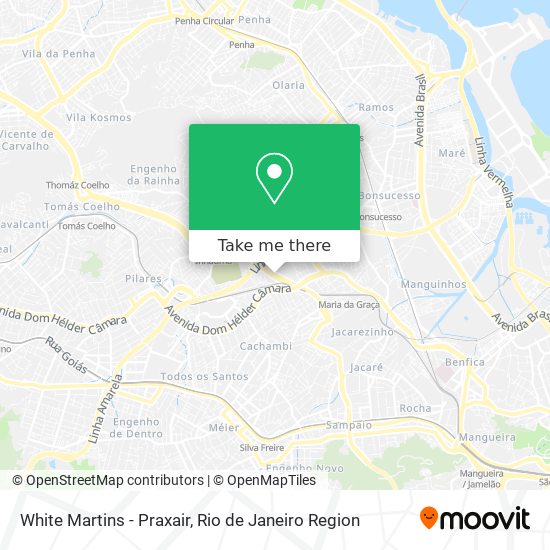 White Martins - Praxair map
