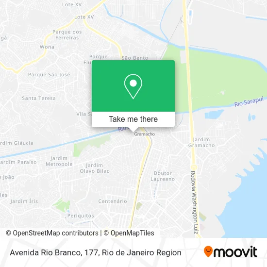 Avenida Rio Branco, 177 map