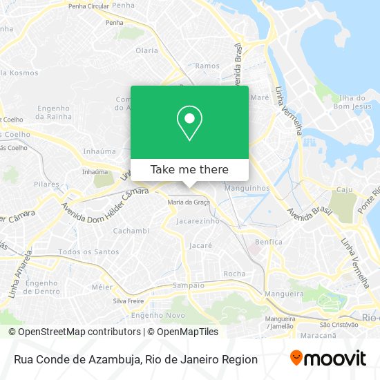 Mapa Rua Conde de Azambuja