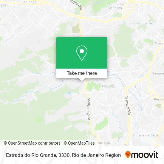 Estrada do Rio Grande, 3330 map