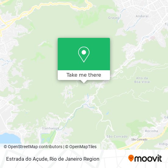 Estrada do Açude map