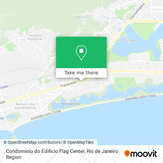 Condominio do Edificio Flag Center map