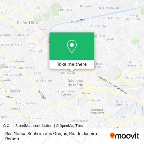 Rua Nossa Senhora das Graças map