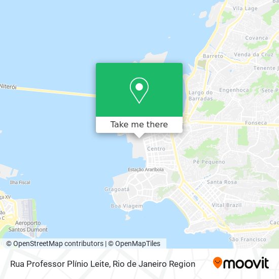 Rua Professor Plínio Leite map