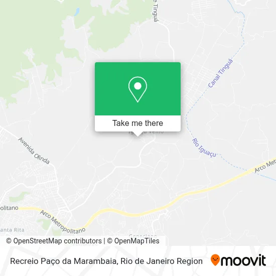Recreio Paço da Marambaia map