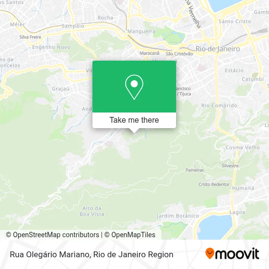Rua Olegário Mariano map
