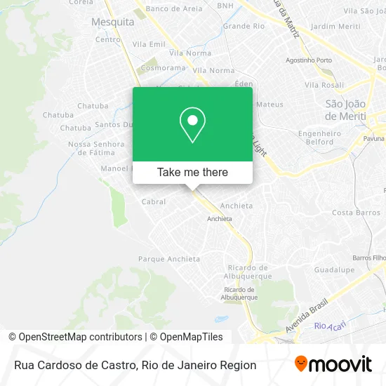 Rua Cardoso de Castro map