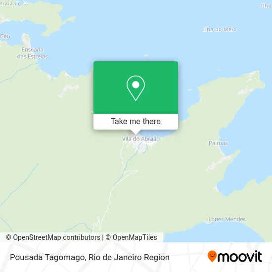 Pousada Tagomago map