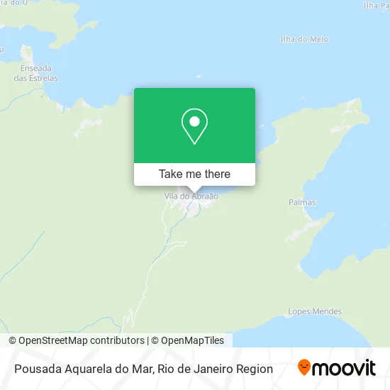 Pousada Aquarela do Mar map