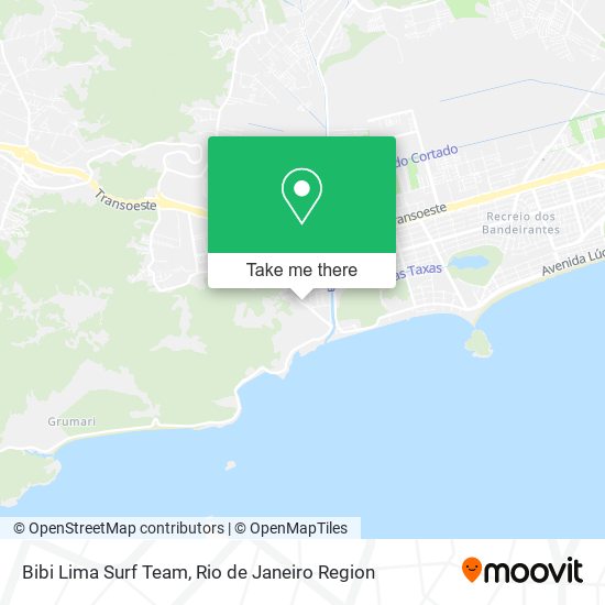 Bibi Lima Surf Team map