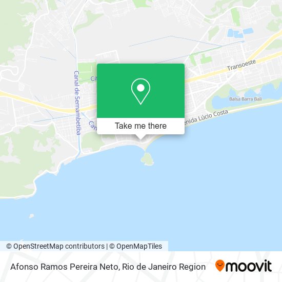 Afonso Ramos Pereira Neto map