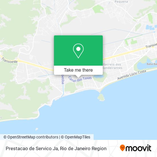 Mapa Prestacao de Servico Ja