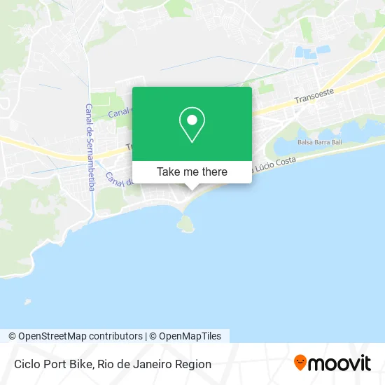 Ciclo Port Bike map