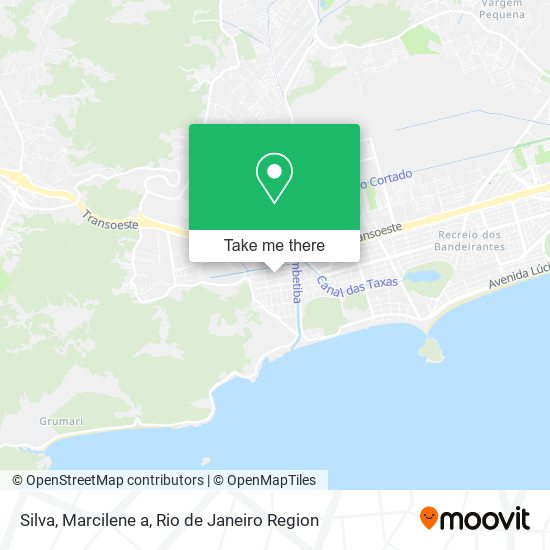 Silva, Marcilene a map