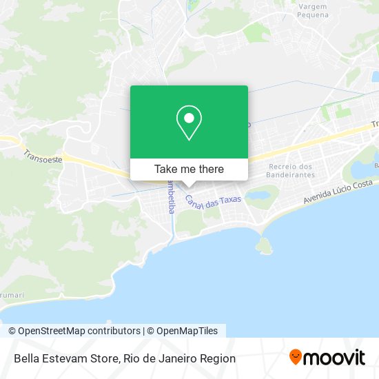 Mapa Bella Estevam Store