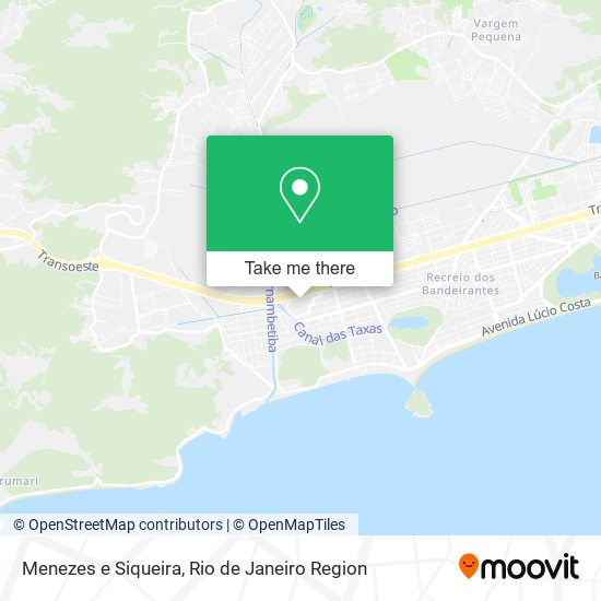 Menezes e Siqueira map