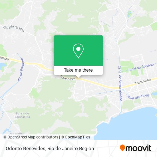 Odonto Benevides map