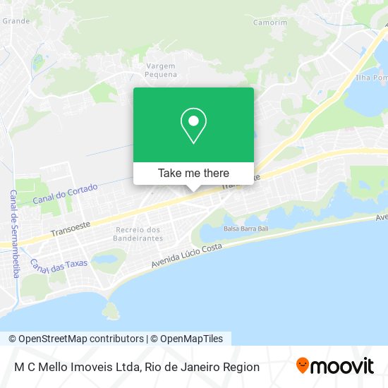 M C Mello Imoveis Ltda map