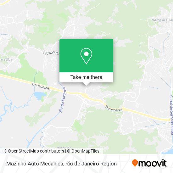 Mapa Mazinho Auto Mecanica