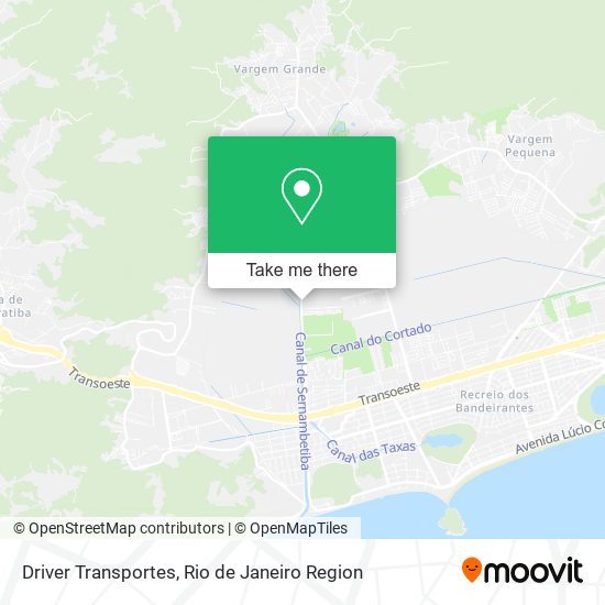 Driver Transportes map