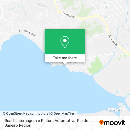 Rsal Lanternagem e Pintura Automotiva map