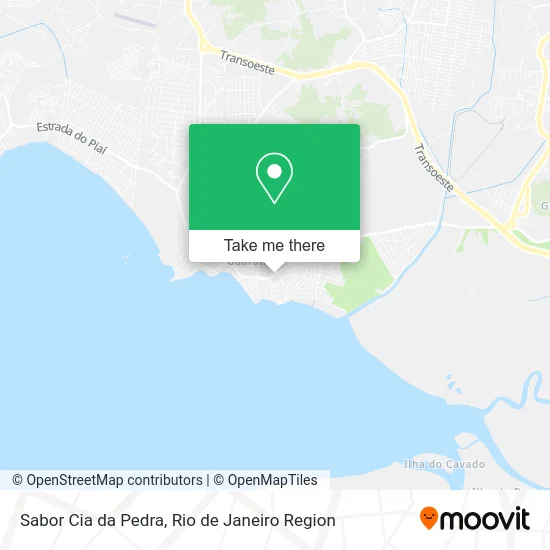Sabor Cia da Pedra map