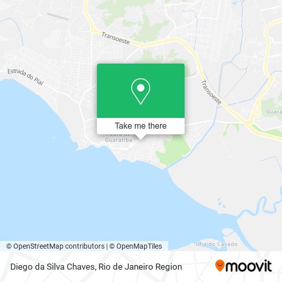 Diego da Silva Chaves map