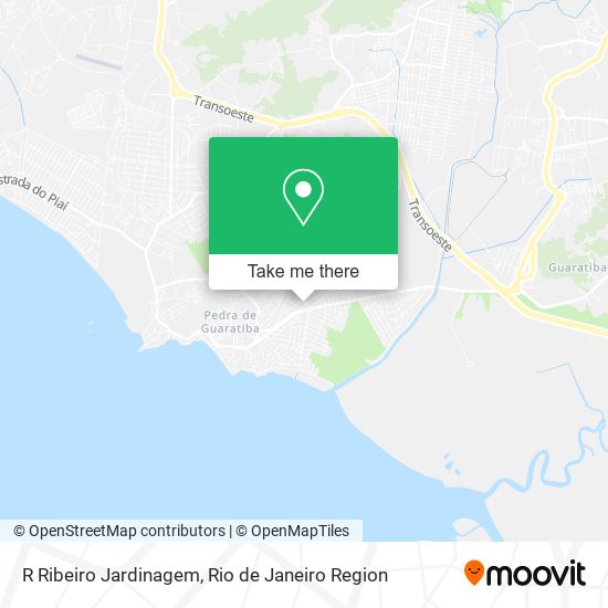 Mapa R Ribeiro Jardinagem