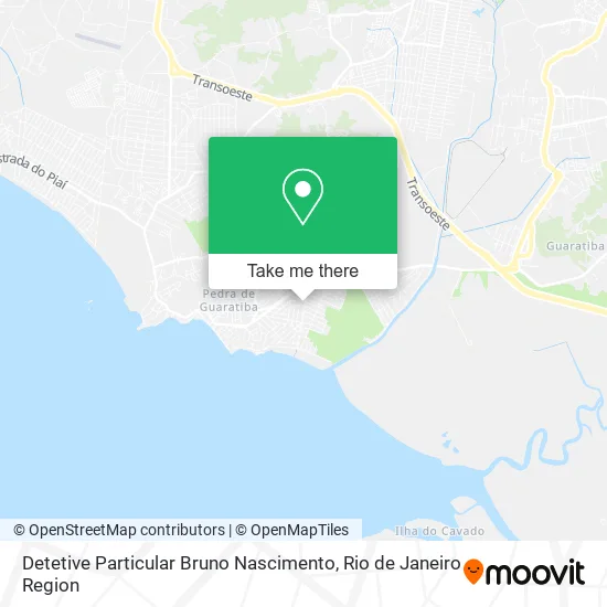 Detetive Particular Bruno Nascimento map