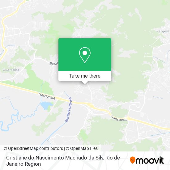 Cristiane do Nascimento Machado da Silv map