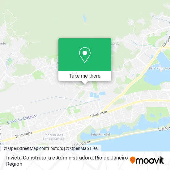 Invicta Construtora e Administradora map