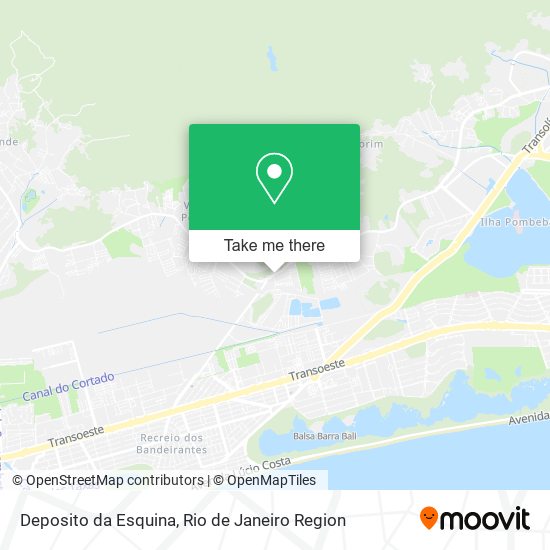 Deposito da Esquina map