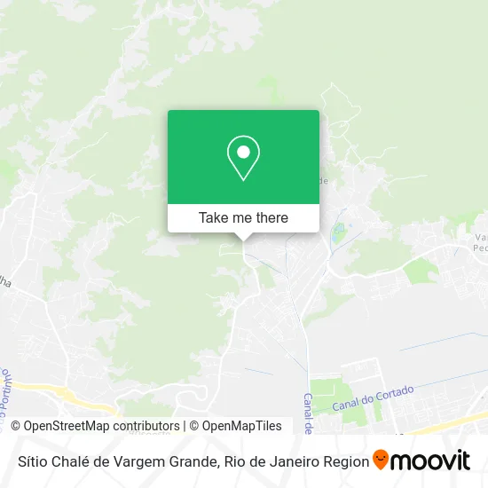 Sítio Chalé de Vargem Grande map